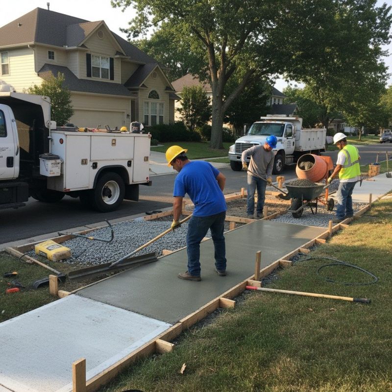 Concrete Installation in Fredericksburg, VA
