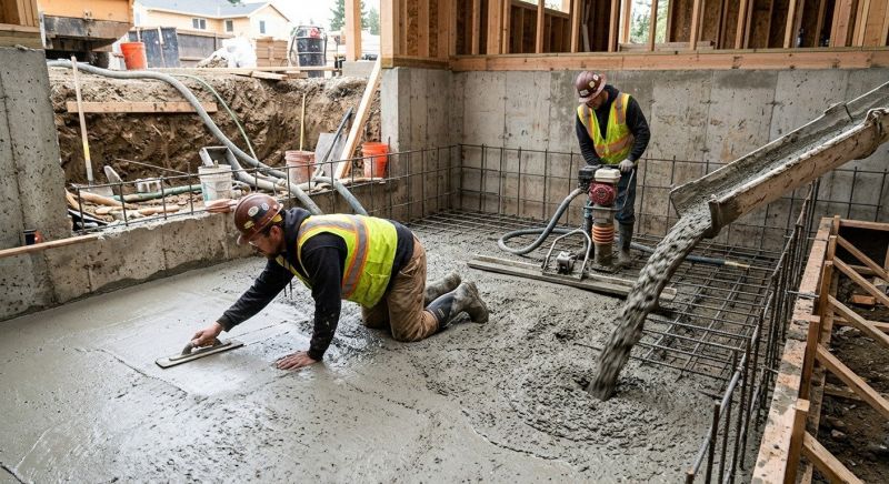 Basement Concrete Installation in Bumpass, VA