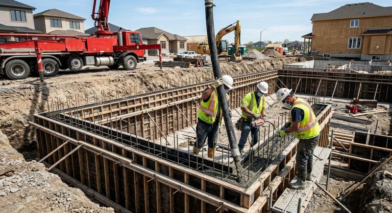 Basement Concrete Pouring in Fredericksburg, VA