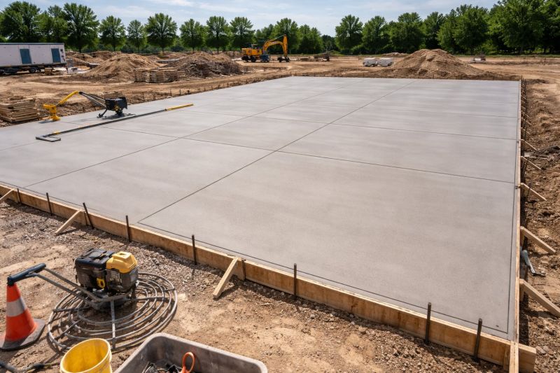 Commercial Slab Construction in Ruther Glen, VA