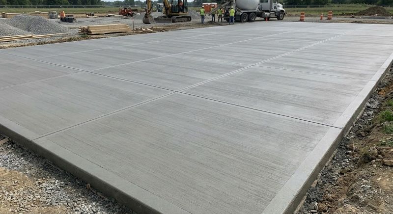 Commercial Slab Construction in Triangle, VA