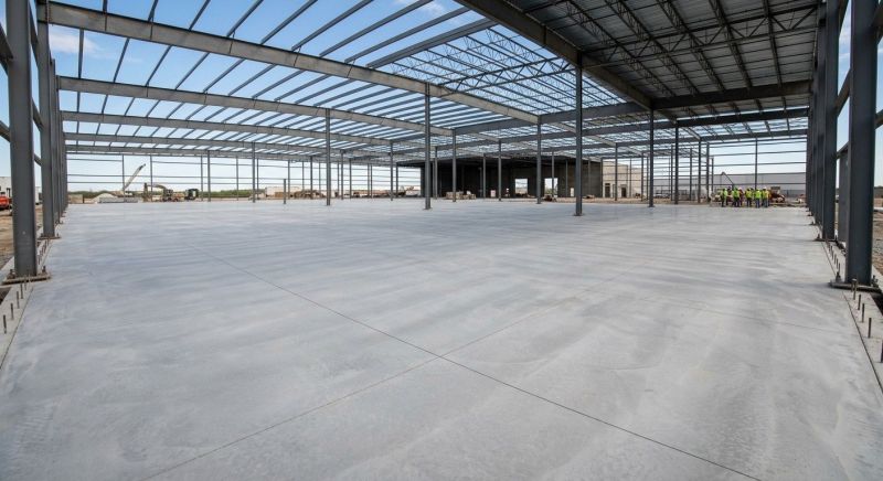 Commercial Slab Installation in Bumpass, VA