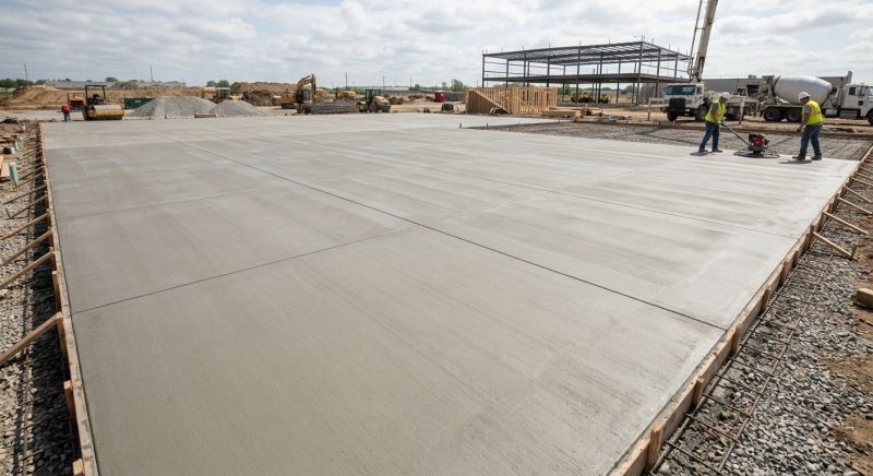 Commercial Slab Installation in Spotsylvania County, VA