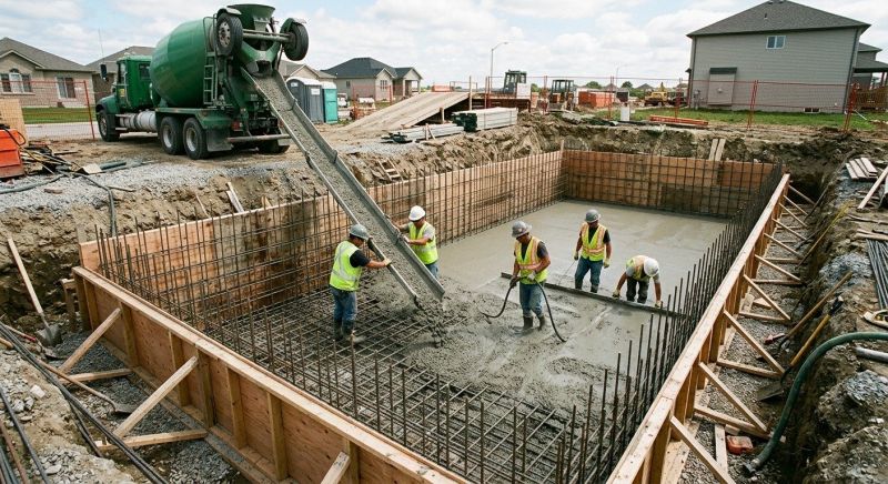 Concrete Basement Pouring in Fredericksburg, VA