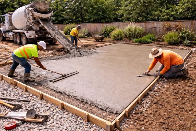 Concrete Service in Caroline County, VA