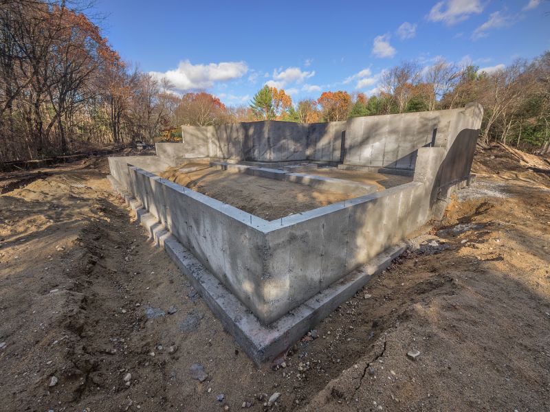 Foundation Wall Installation in Fredericksburg, VA